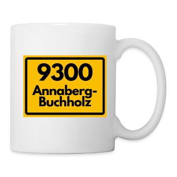 9300 ALTE POSTLEITZAHL PLZ 09456 ANNABERG-BUCHHOLZ - Tasse - Weiß - Rechts