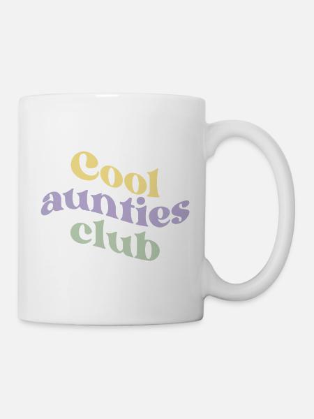 Club des tantes - Mug blanc - blanc