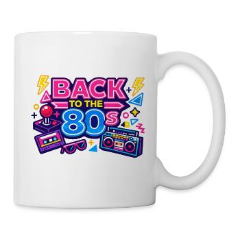 Back to the 80s Neon - Mug - white - Right