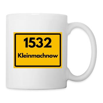 ALTE POSTLEITZAHL 1532 KLEINMACHNOW BRANDENBURG - Tasse - Weiß - Rechts