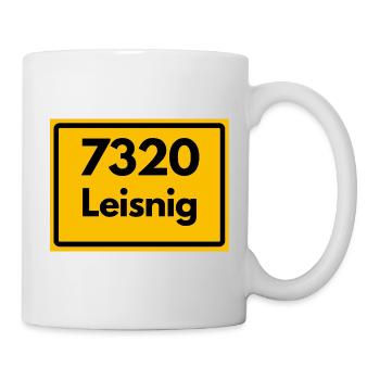 ANCIEN CODE POSTAL 7320 LEISNIG SAXE DDR - Mug blanc - blanc - Droite