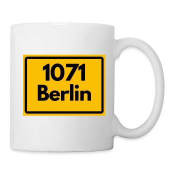 OLD POSTCODE 1071 BERLIN BERLIN OSTALGIE - Mug - white - Right