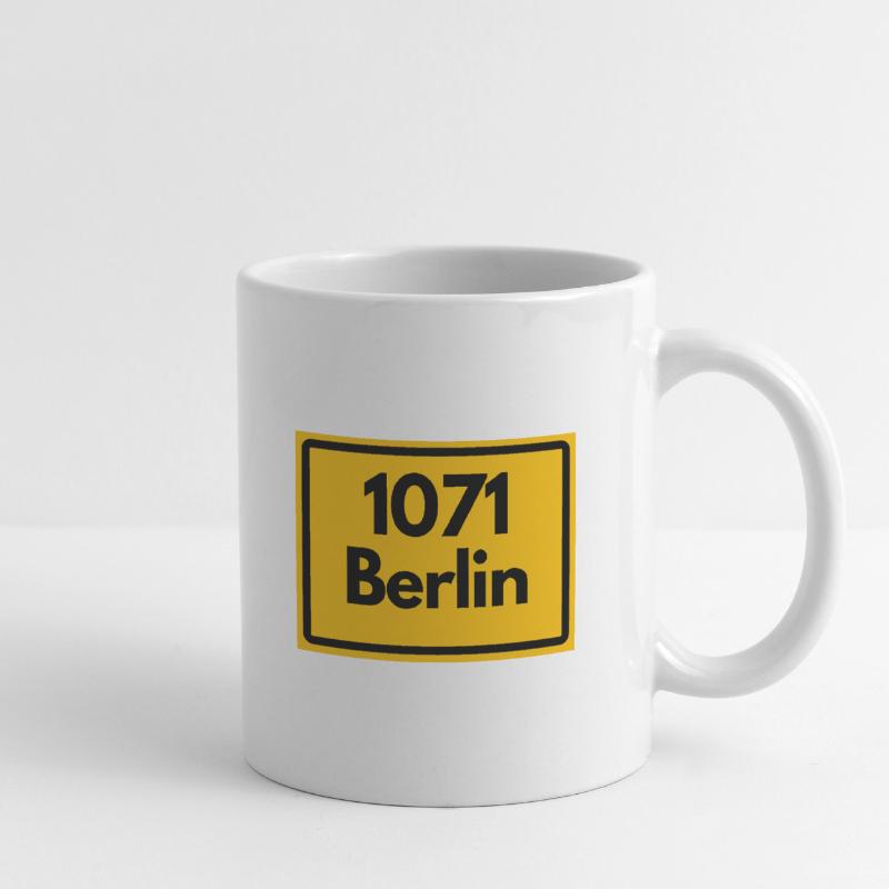 OLD POSTCODE 1071 BERLIN BERLIN OSTALGIE Mug