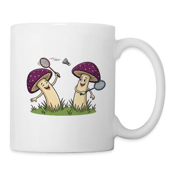 Federball - Tasse - Weiß - Rechts