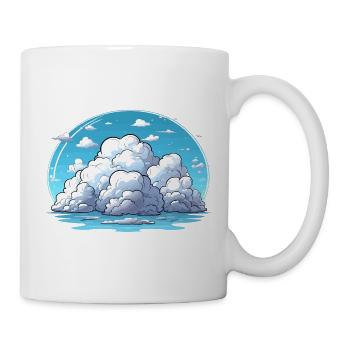 Cloud Island by the Sea - Mug - white - Right