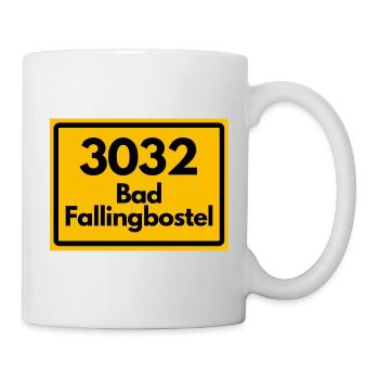 OLD POSTCODE 3032 ZIP 29683 BAD FALLINGBOSTEL - Mug - white - Right