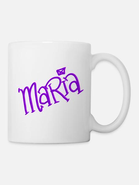 Maria - Tasse - Weiß