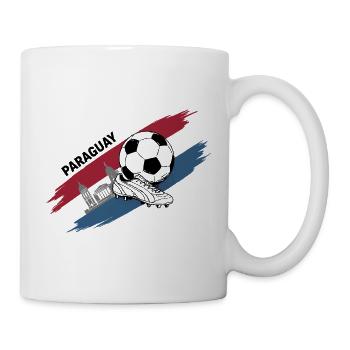 Paraguay Football Supporter Asuncion Soccer - Mug - white - Right
