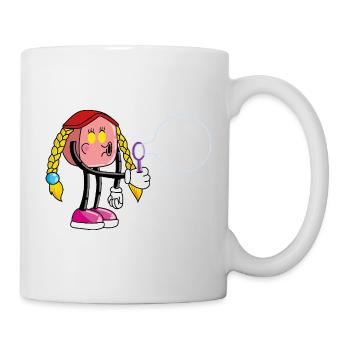 Bubble Girl House - Mug - white - Right