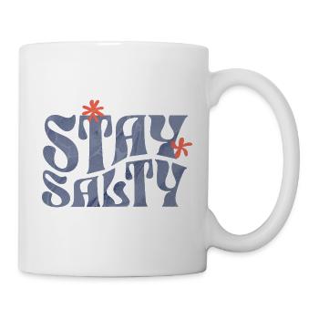 Reste amer - Mug blanc - blanc - Droite
