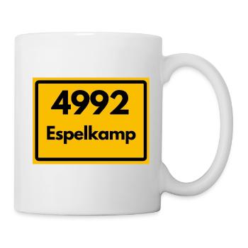 ALTE POSTLEITZAHL 4992 PLZ 32339 ESPELKAMP NRW - Tasse - Weiß - Rechts
