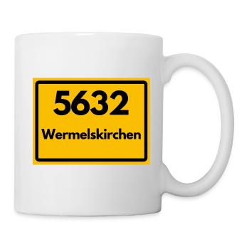 ALTE POSTLEITZAHL 5632 PLZ 42929 WERMELSKIRCHEN  - Tasse - Weiß - Rechts