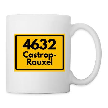 ALTE POSTLEITZAHL 4632 PLZ 44575 CASTROP RAUXEL  - Tasse - Weiß - Rechts