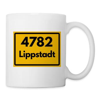 ALTE POSTLEITZAHL 4782 PLZ 59555 LIPPSTADT NRW - Tasse - Weiß - Rechts