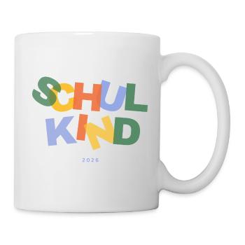 Schulkind 2026 - Tasse - Weiß - Rechts