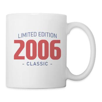 20 Year Old 2006 Funny Humor T-Shirt - Mug - white - Right