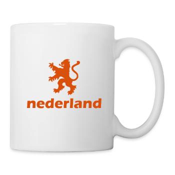 Niederlande - Nederland - Netherlands - Lion Löwe - Tasse - Weiß - Rechts
