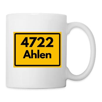 ALTE POSTLEITZAHL 4722 PLZ 59227 AHLEN NRW - Tasse - Weiß - Rechts