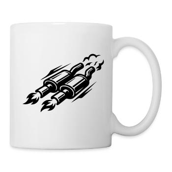 Synthèse d’échappement Bost Symbol - Mug blanc - blanc - Droite