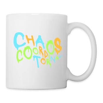 Coordinateur du Chaos Titre drôle Parents Teacher Logo - Mug blanc - blanc - Droite
