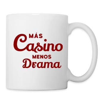 Mas Casino - Menos Drama - Cuban Salsa  - Tasse - Weiß - Rechts