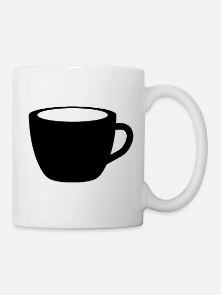 Kaffeetasse - Tasse - Weiß