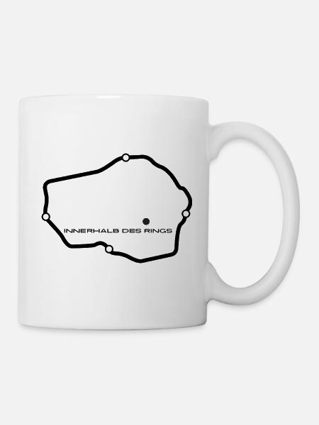Innerhalb Des Rings - Berliner Insider Shirt - Tasse - Weiß