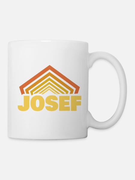 Josef - Tasse - Weiß