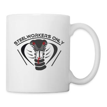 Steelworkers_only_001 - Mug - white - Right