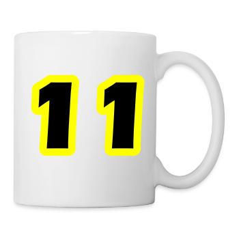 11 Number Symbol - Mug - white - Right