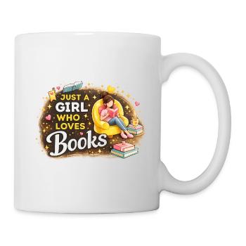 Book Lover Gift for Book Nerd - Mug - white - Right