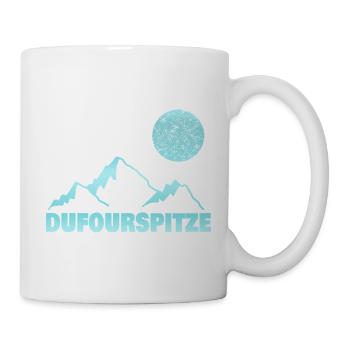 Bergsport dufourspitze - Tasse - Weiß - Rechts