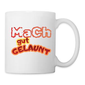 MaCh de bonne humeur - Mug blanc - blanc - Droite