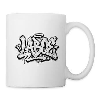 Laboe Graffiti Oldschool Hip Hop - Mug blanc - blanc - Droite