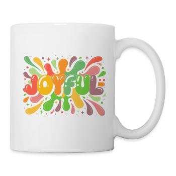 Splash Joyeux Couleurs Pop - Mug blanc - blanc - Droite