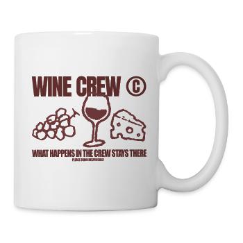 WineCrew - Tasse - Weiß - Rechts
