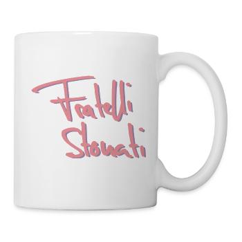 Brüder, verstimmt - Tasse - Weiß - Rechts