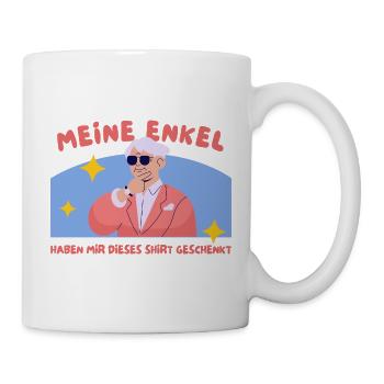 Enkelgeschenk Shirt Humor - Tasse - Weiß - Rechts