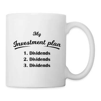 Dividenden Investor - Tasse - Weiß - Rechts