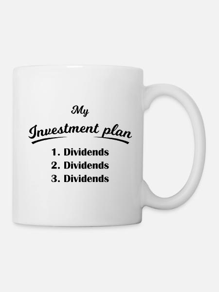 Dividenden Investor - Tasse - Weiß