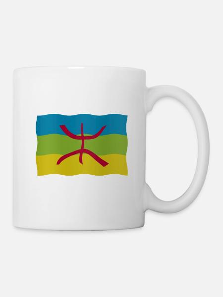 Amazigh flag - Mug - white