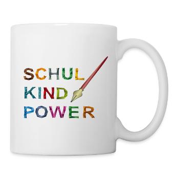 Schoolchild Power - Mug - white - Right