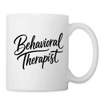 Behavioural therapist, school behaviour technician - Mug - white - Right