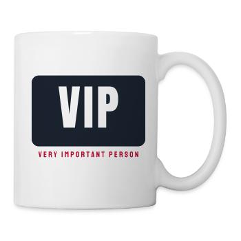 VIP Lettering Bar - Guest of Honor Party Design - Mug - white - Right