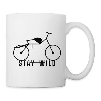 Stay Wild - Tasse - Weiß - Rechts