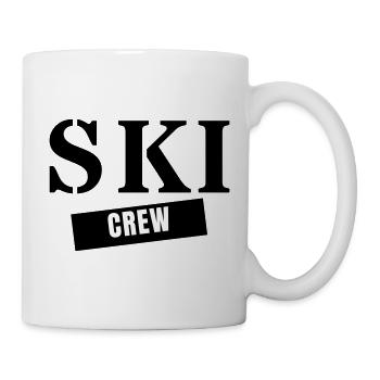 Ski Crew - Skifahrer Skiurlaub Aprés Ski Piste - Tasse - Weiß - Rechts