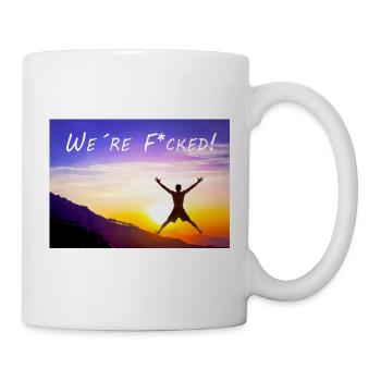 Sozialer Sarkasmus des „Erfolgreichen Erfolgs“ - Tasse - Weiß - Rechts