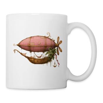 Lunas Luftschiff - Tasse - Weiß - Rechts