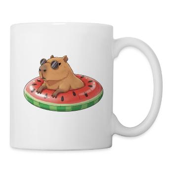 Capybara  - Tasse - Weiß - Rechts