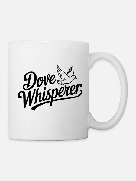 Taubenflüsterer - Tasse - Weiß